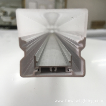 aluminum diffuser extrusion plastic profiles light accessory